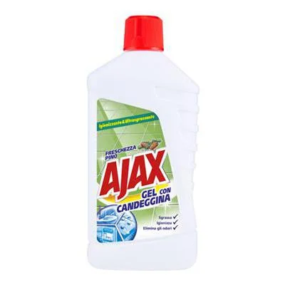 Препарат за под Ajax Gel с белина, 1 л