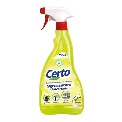 Обезмаслител Certo Spray лимон, 750 мл