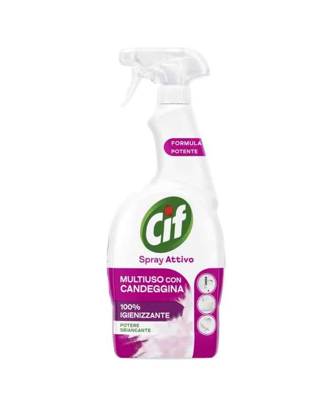 Обезмаслител Cif Spray Candeggina, 650 мл