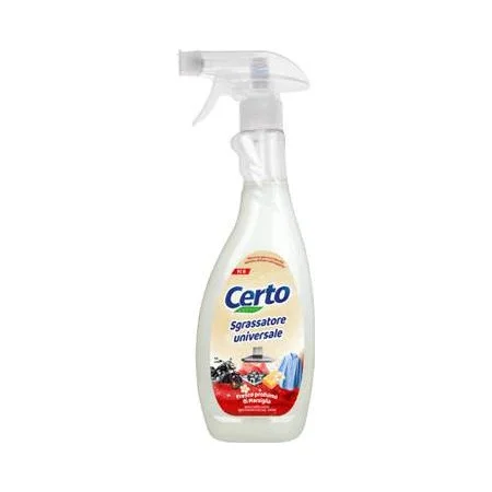 Обезмаслител Certo Universale спрей, 750 мл - Certo
