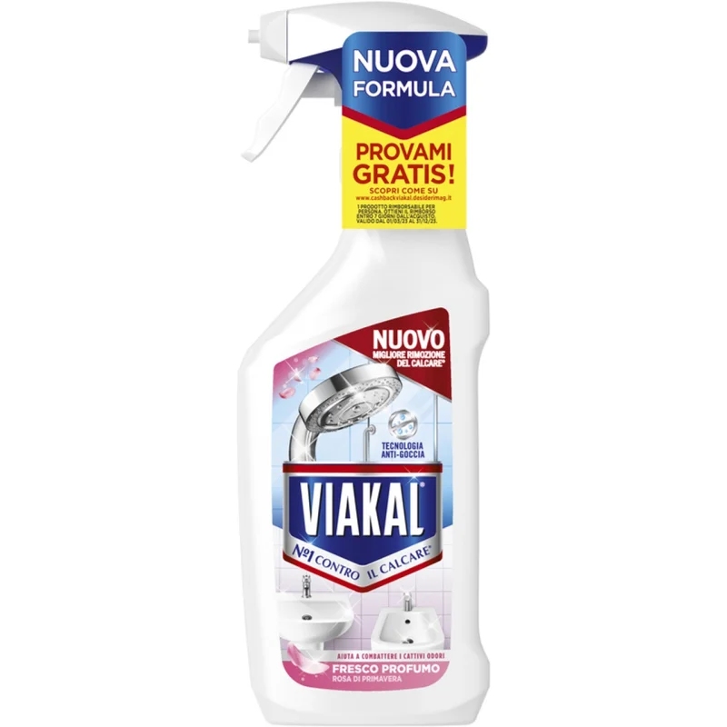 Препарат против котлен камък Viakal Spray Fresco, 470 мл