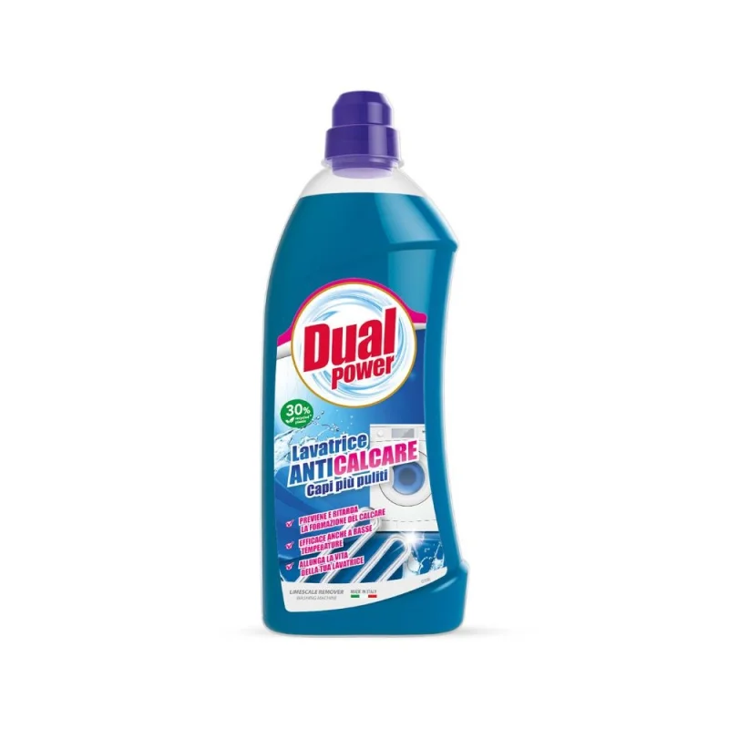 Препарат за пералня Dual Power Gel против котлен камък, 960 мл