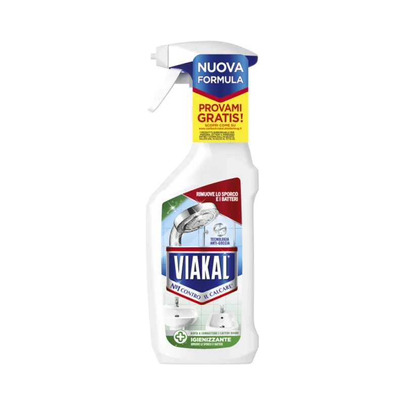 Препарат за баня и фаянс Viakal Spray Igienizzante, 470 мл - VIAKAL