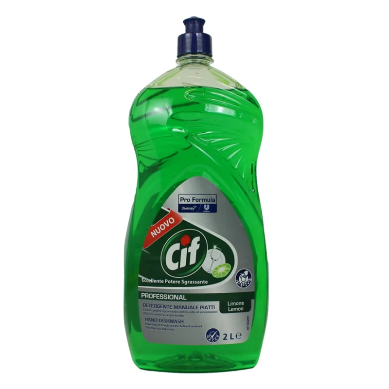Препарат за съдове Cif лимон, 2 л