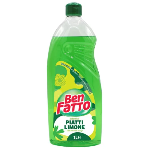 Препарат за съдове Ben Fatto Limone /зелен/, 1 л