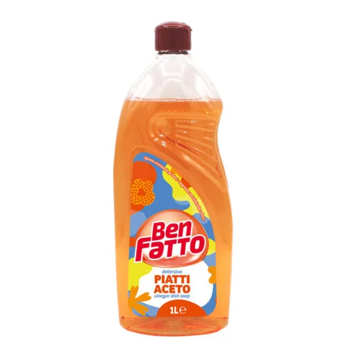 Препарат за съдове с оцет Ben Fatto Aceto, 1 л