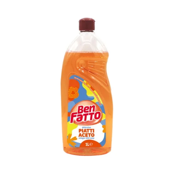 Препарат за съдове с оцет Ben Fatto Aceto, 1 л - Ben Fatto