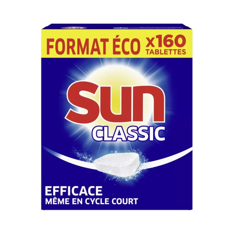 Таблетки за съдомиялна Sun класик 160 бр - Sun