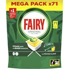 Таблетки за съдомиялна Fairy лимон 71 бр