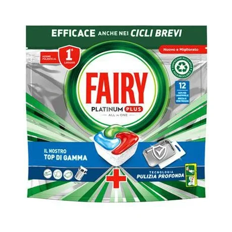 Таблетки за съдомиялна Fairy Platinum Plus, 12/13 бр