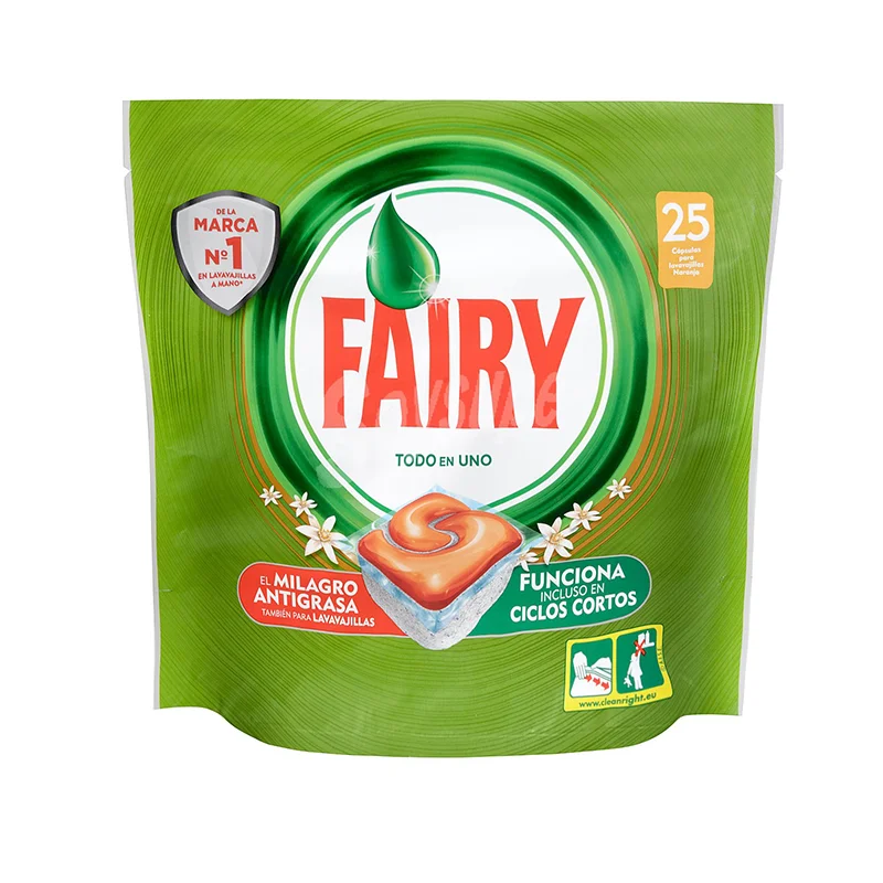 Таблетки за съдомиялна Fairy 25бр. All In 1 Orange