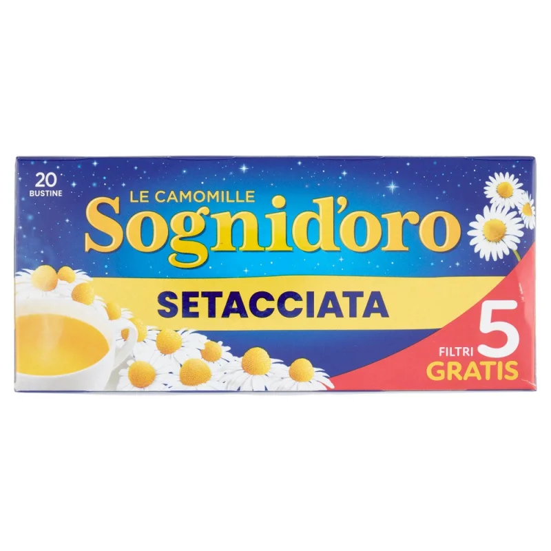 Чай от лайка Camomilla Sogni D'Oro, 15+5 пакетчета
