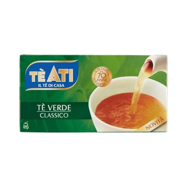 Зелен чай Ati Verde класик, 25 пакетчета - Ati Verde
