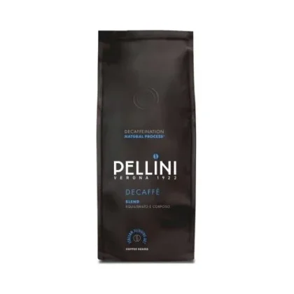 Кафе на зърна Pellini безкофеиново, 200 г плик - PELLINI
