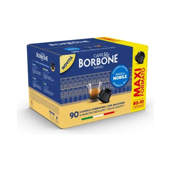 Капсули за кафе Miscela Decisa Borbone 90 бр /Dolce Gusto/ - Miscela