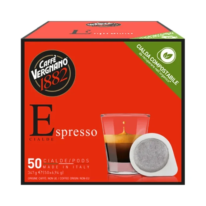 Кафе дози Vergnano Espresso 50 бр - Cafe Vergnano