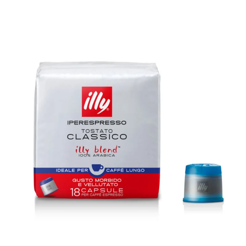Кафе капсули Illy Iperespresso Classico Lungo 18 бр
