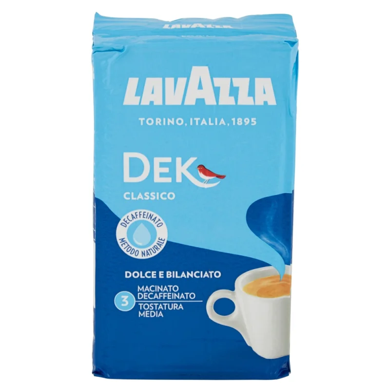 Мляно кафе Lavazza Classic Dek, безкофеиново 250 г