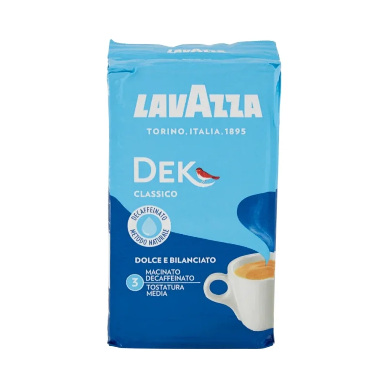Мляно кафе Lavazza Classic Dek, безкофеиново 250 г - Lavazza