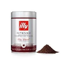 Мляно кафе Illy Espresso Intenso Scura Macinato, кутия 250 г - ILLY