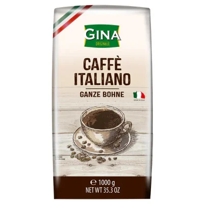 Кафе на зърна Gina Caffe Italiano 1 кг
