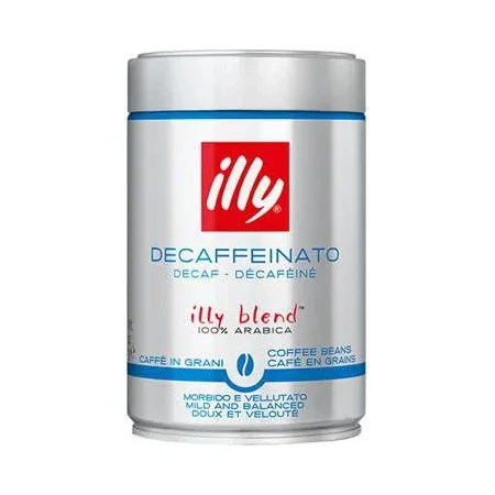Кафе на зърна Illy безкофеиново, кутия 250 г - ILLY