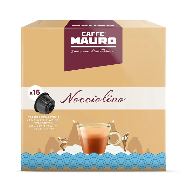 Кафе капсули Mauro Nocciolino, 16 бр