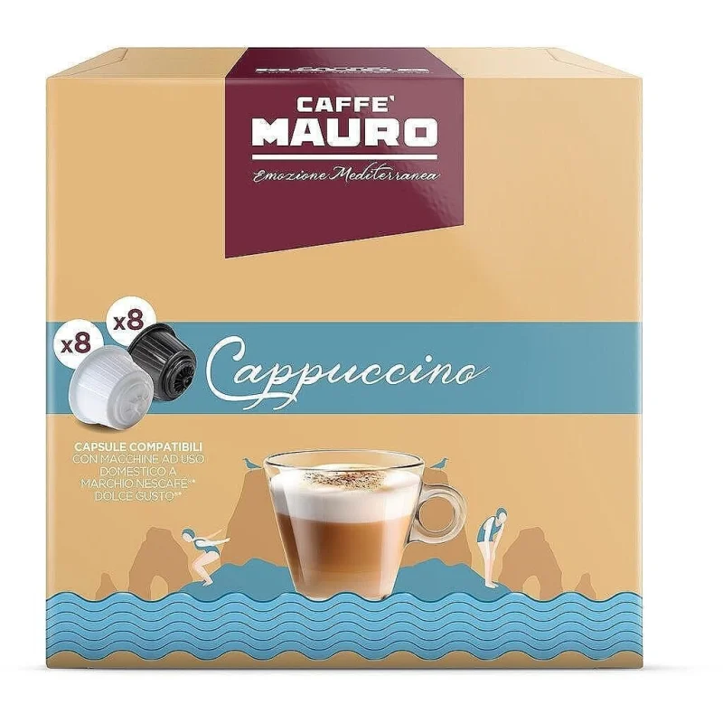 Капсуси кафе Mauro Cappuccino, 16 бр