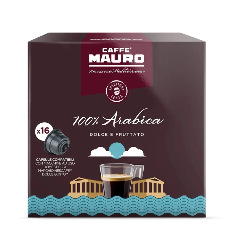 Капсули кафе Mauro 100% Arabica, 16 бр