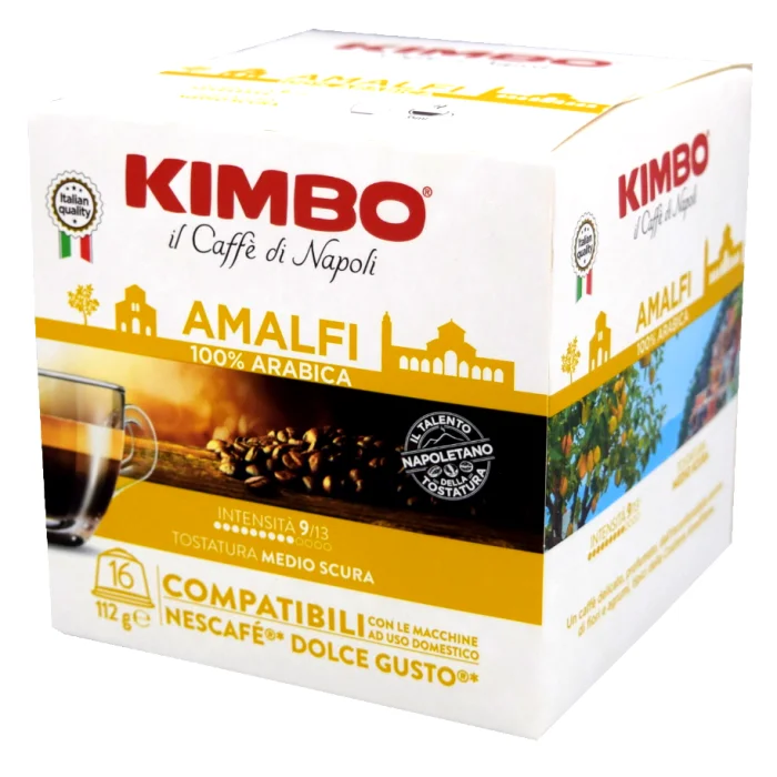 Капсули за кафе Kimbo Dg Amalfi, 16 бр - Kimbo