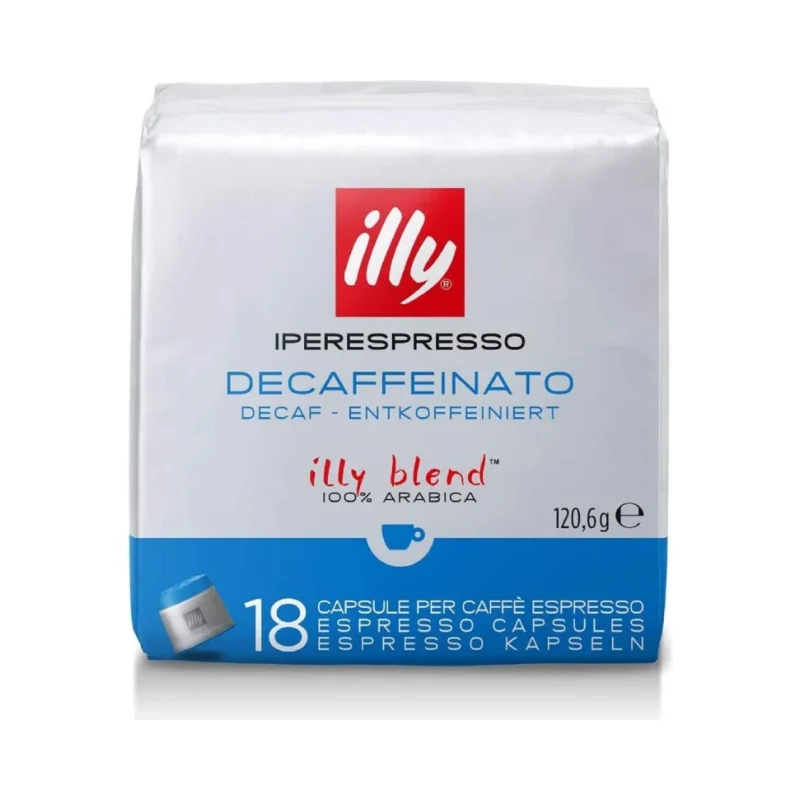 Кафе капсули Illy Iperespresso Decaffeino 18 бр, 120 г - ILLY