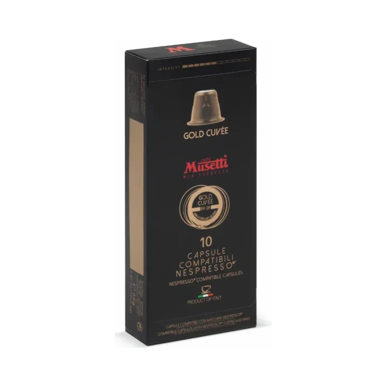 Кафе Musetti Gold Cuvee капсули Nespresso 10 бр - Musetti