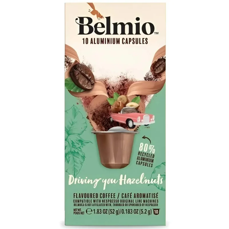 Кафе капсули Nespresso "Belmio" Hazelnut 10бр - Nespresso