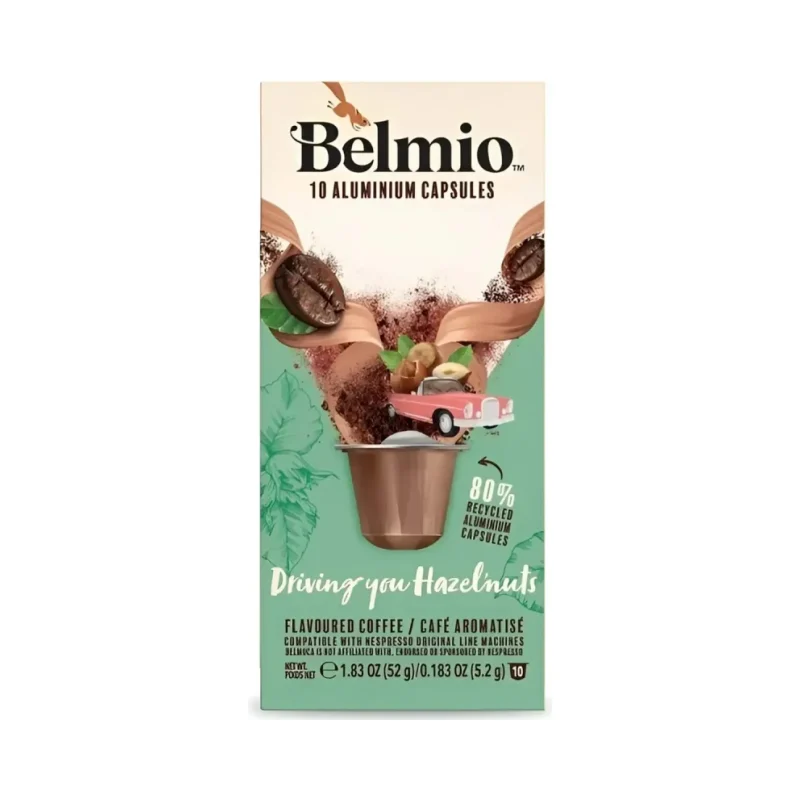 Кафе капсули Nespresso "Belmio" Hazelnut 10бр - Nespresso