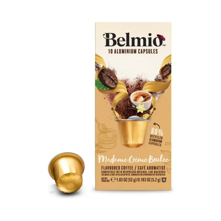 Кафе капсули Nespresso "Belmio"Creme Brulee 10бр - Nespresso