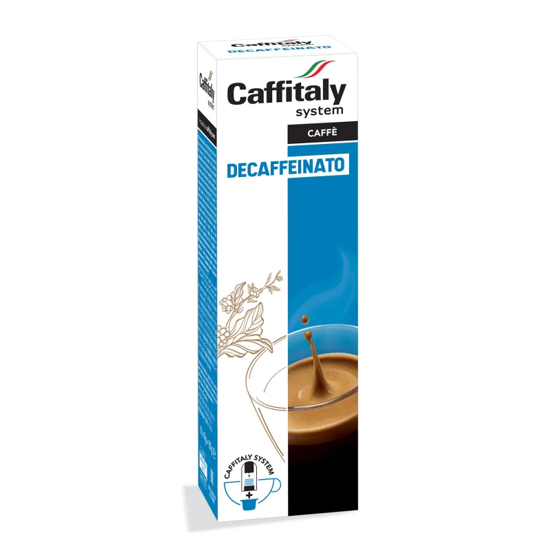 Caffitaly кафе капсули безкофеин/Decaffeinato 10брх8гр