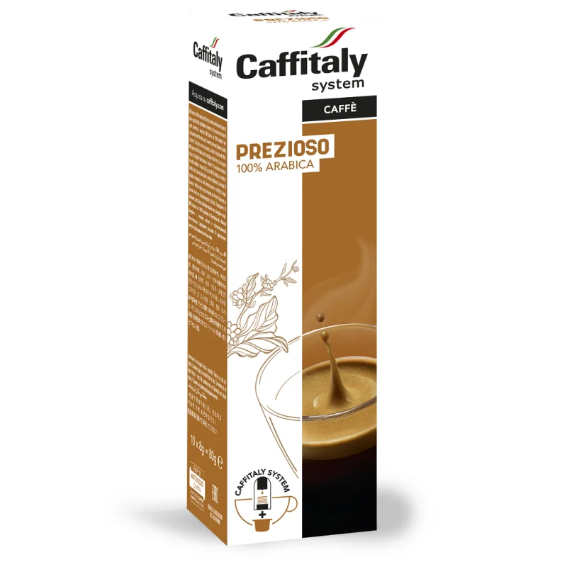 Caffitaly кафе капсули прециозо 10брх8гр