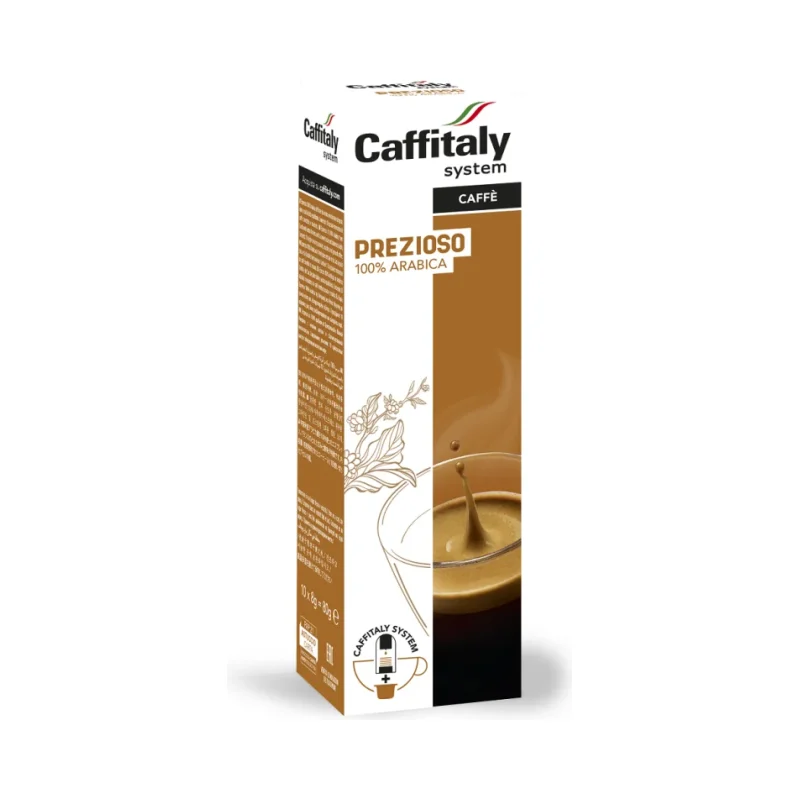 Caffitaly кафе капсули прециозо 10брх8гр - Caffitaly