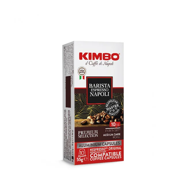 Капсули за кафе Kimbo Napoli Nespresso Alu 10 бр
