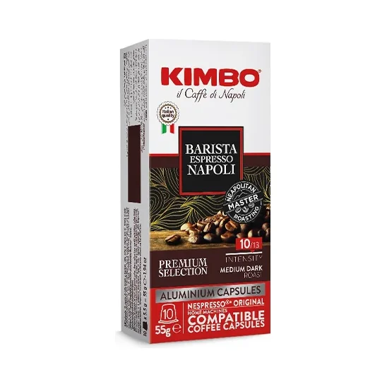 Капсули за кафе Kimbo Napoli Nespresso Alu 10 бр - Kimbo