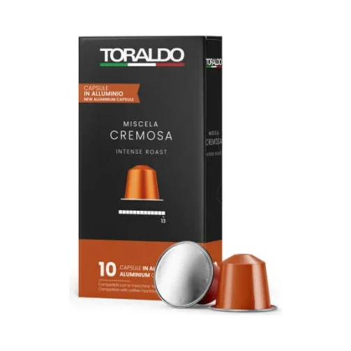 Кафе капсули Toraldo Cremosa 10 бр Nespresso - алуминиеви - Toraldo