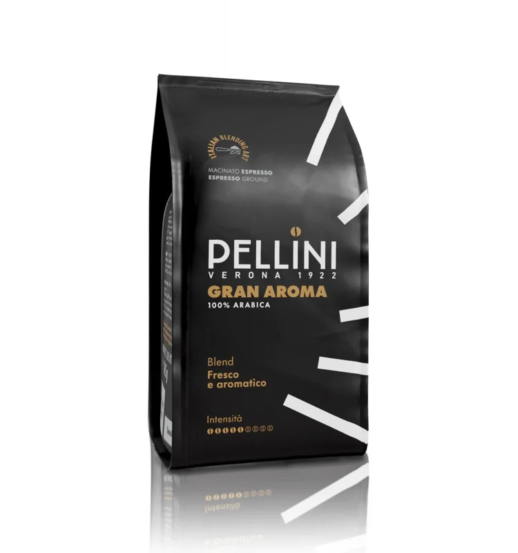 Кафе на зърна Pellini Gran Aroma, 500 г плик