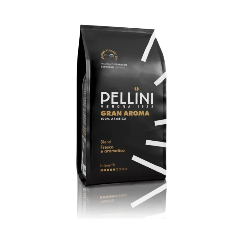 Кафе на зърна Pellini Gran Aroma, 500 г плик - PELLINI