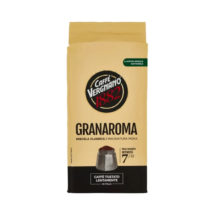 Мляно кафе Vergnano Granaroma класик 250 г - Vergnano