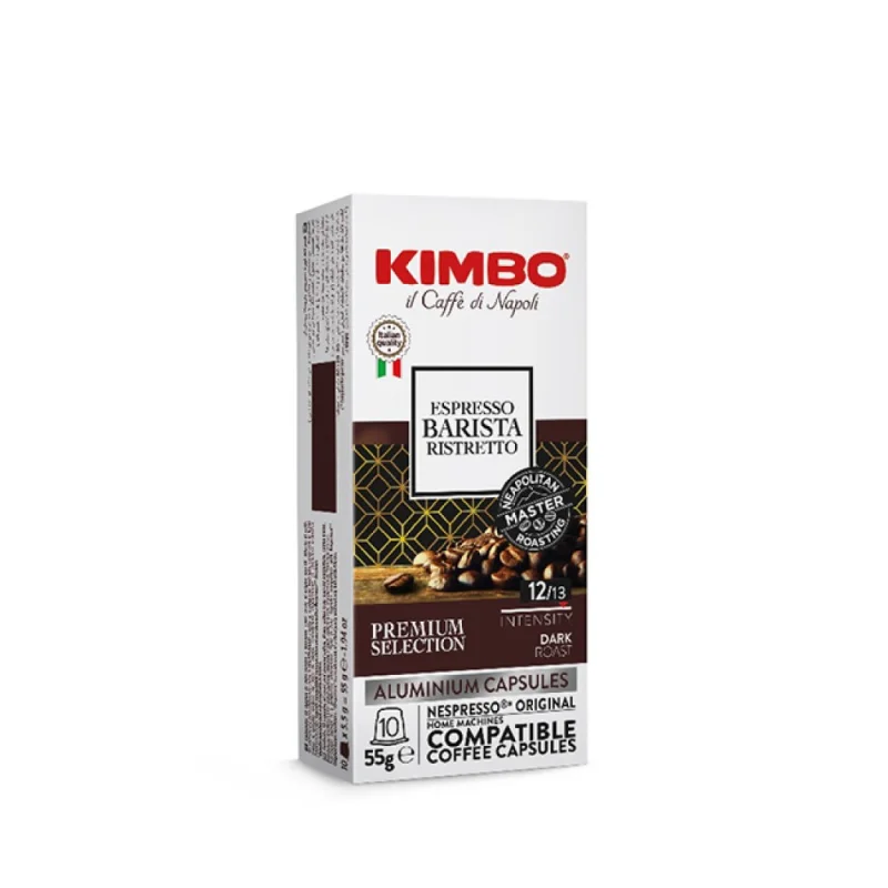 Капсули за кафе Kimbo Ristretto Nespresso Alu 10 бр