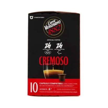 Кафе капсули Vergnano Espresso Cremoso 10 бр - Vergnano