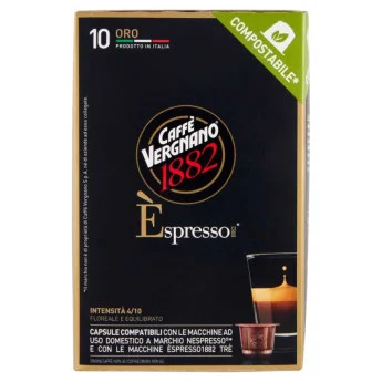Кафе капсули Vergnano Espresso Oro 10 бр