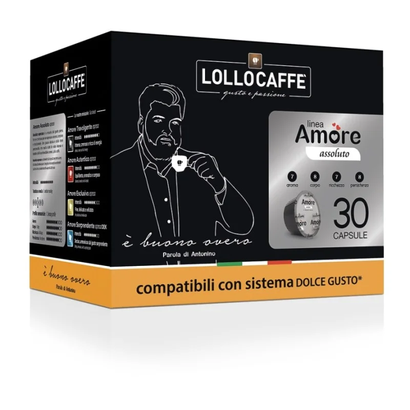 Капсули за кафе Argento Lollo Caffe 30 бр /Dolce Gusto/