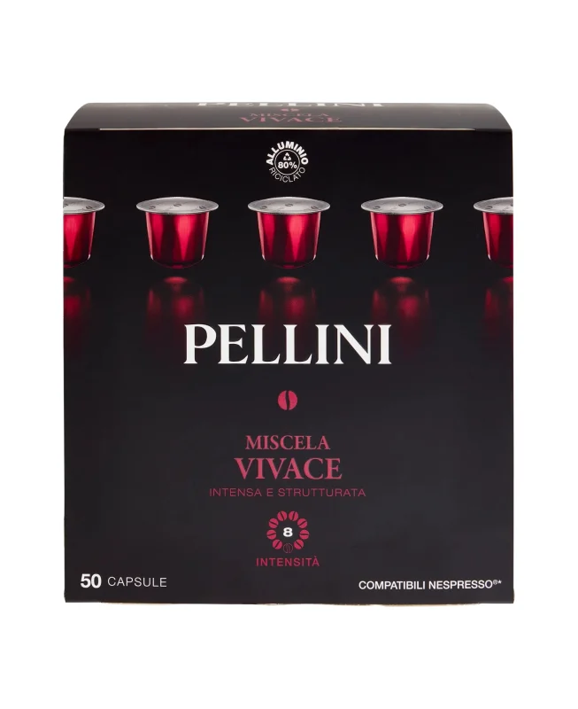 Кафе капсули Pellini Cremoso 50 бр - Nespresso - PELLINI