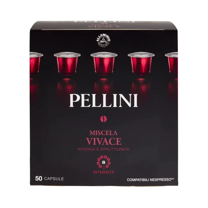 Кафе капсули Pellini Cremoso 50 бр - Nespresso - PELLINI